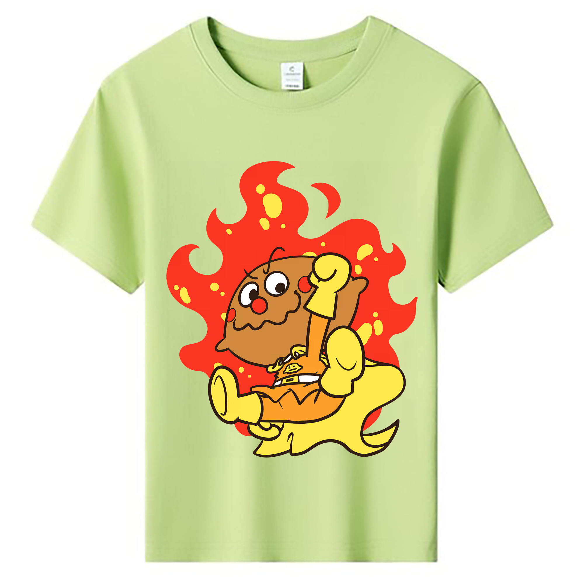 （画像用） アンパンマン Anpanman 綿100％キッズTシャツ（フロントプリント）